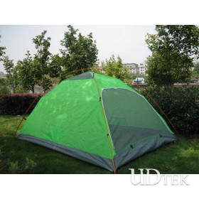 Double Layer Double Door Open Aluminium Pole Tent Taped Anti Heavy Rain UD16034